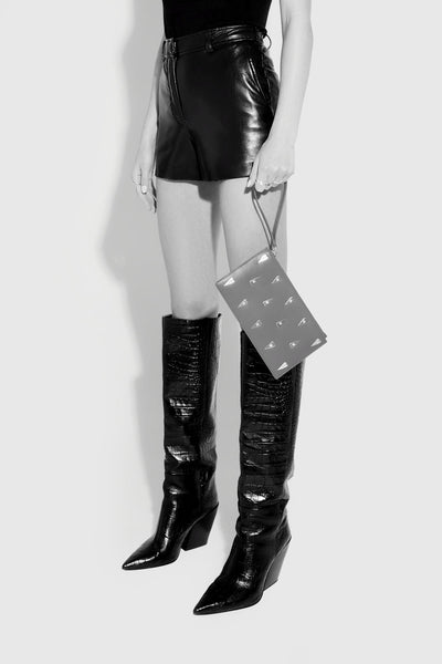 Medium Heart Studded Pouch-1