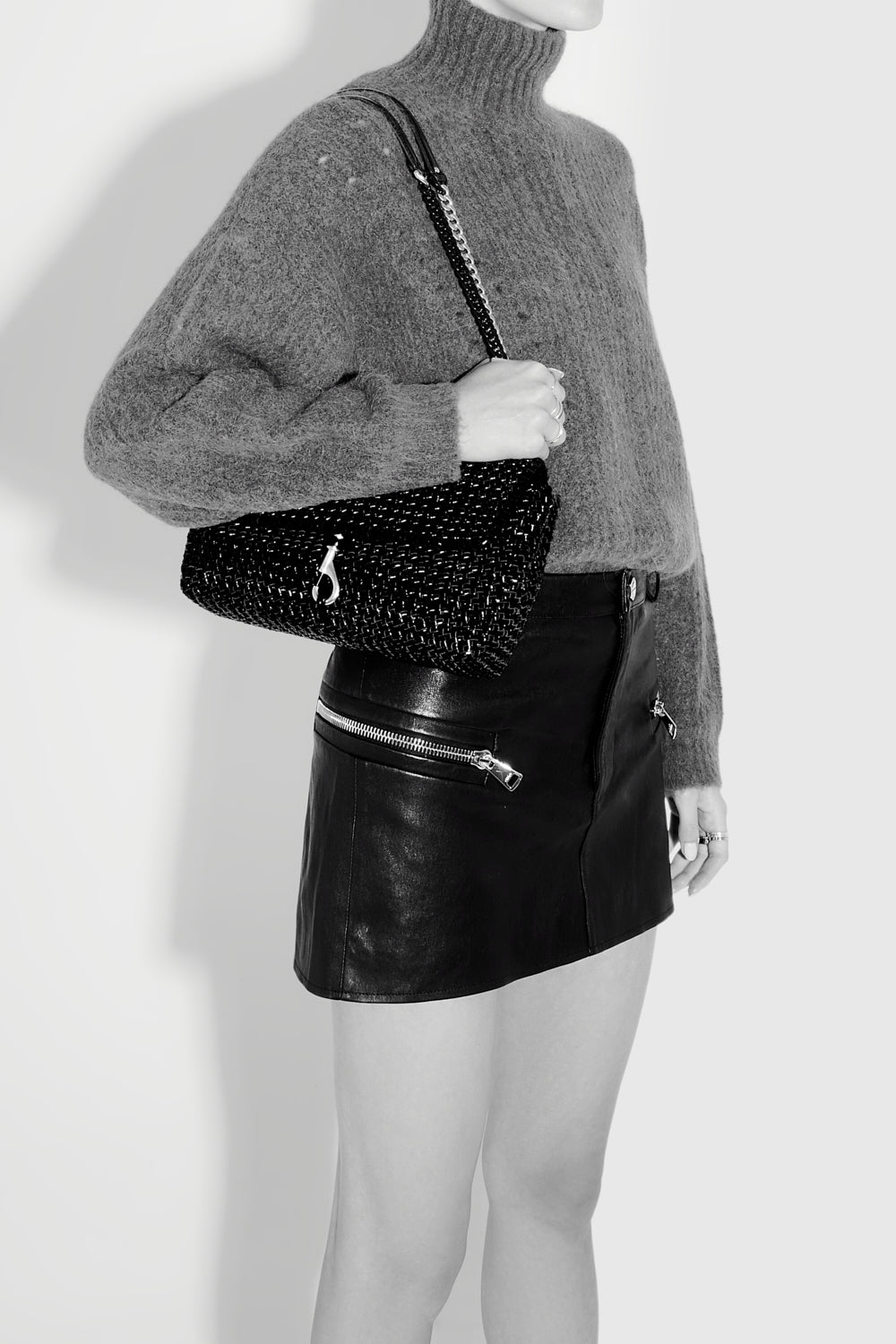 Edie Woven Medium Crossbody-1