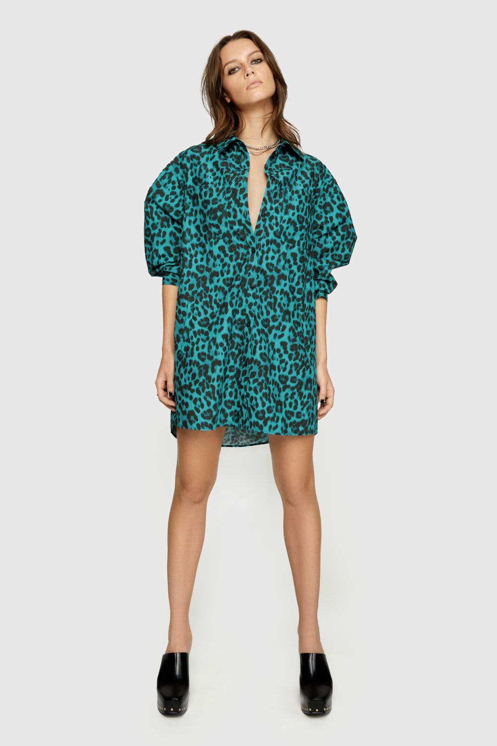 cotton   solid blue leopard Color Name,