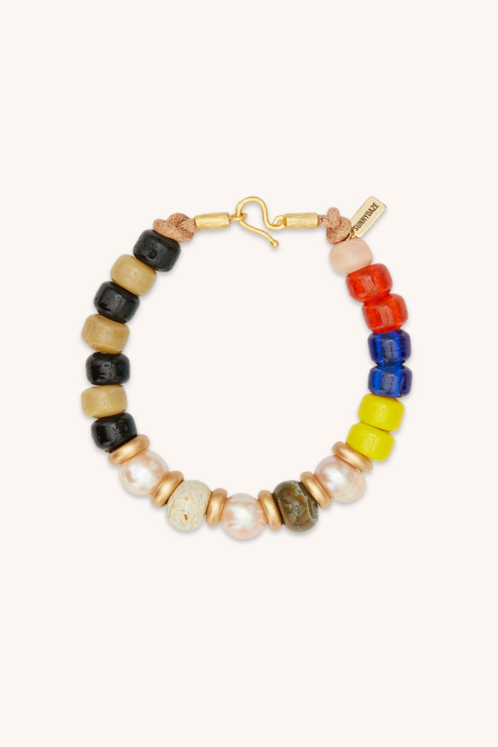 Cleo Pearl Ocean Jasper Bracelet