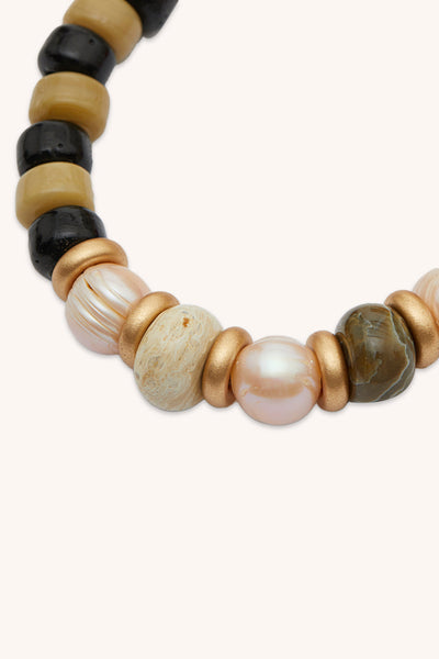 Cleo Pearl Ocean Jasper Bracelet
