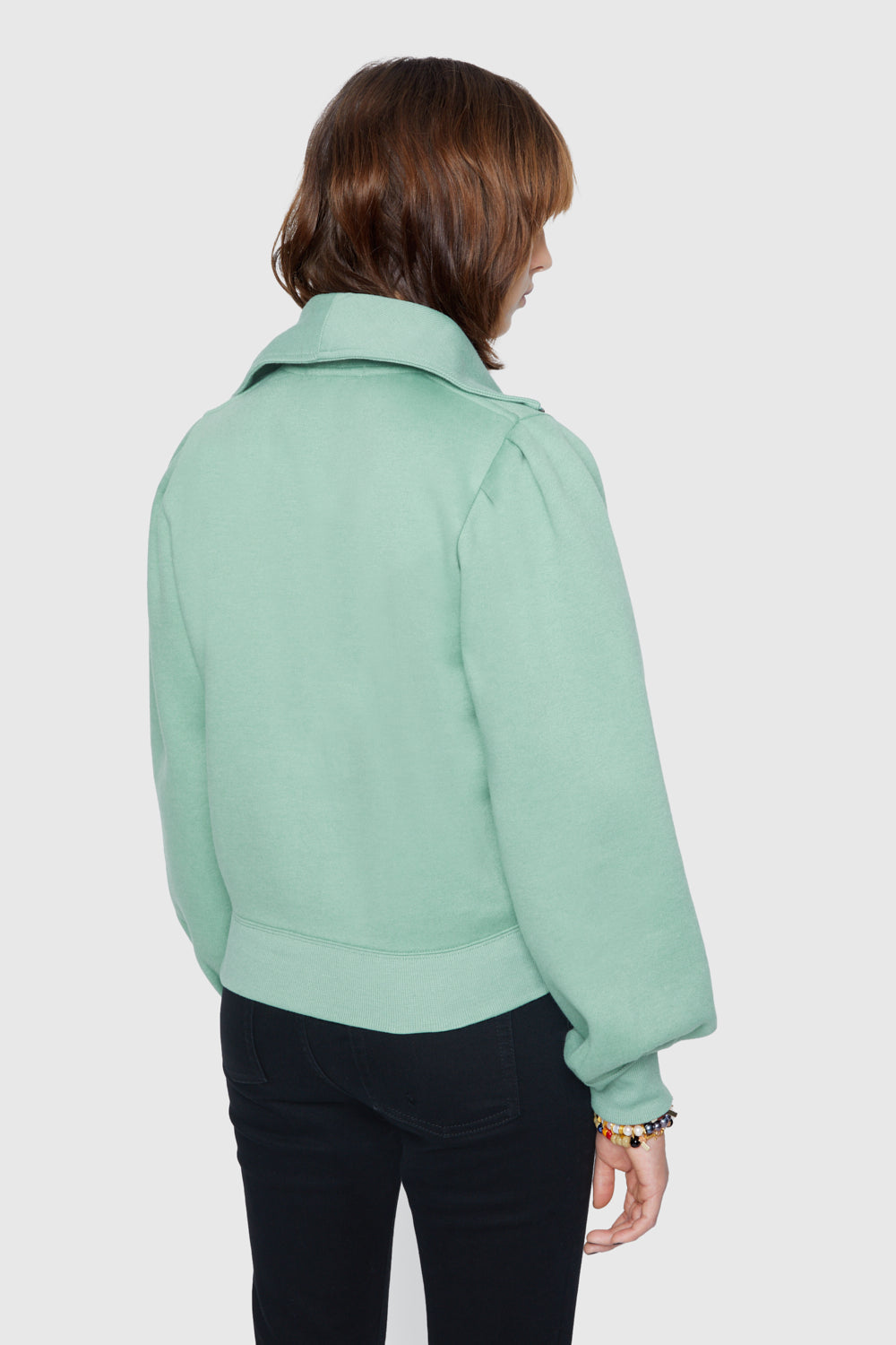 Scarlet Zip Up Sweatshirt