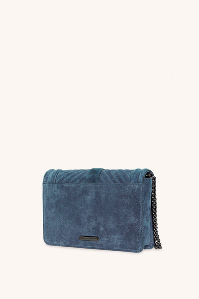 Chevron Quilted Small Love Crossbody