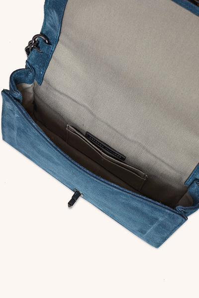 Chevron Quilted Small Love Crossbody