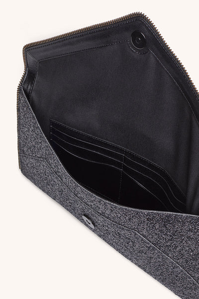 Glitter Leo Clutch