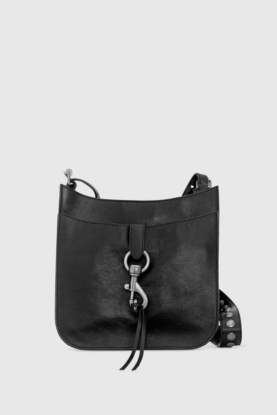 Megan Studded Soft Small Feed Crossbody