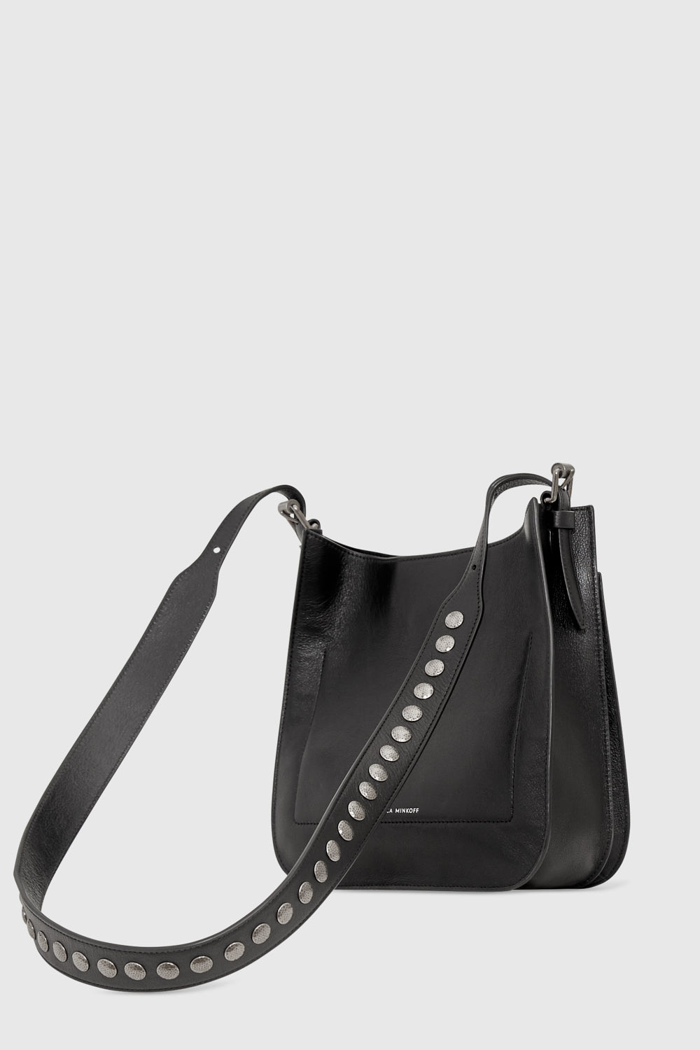 Megan Studded Soft Small Feed Crossbody