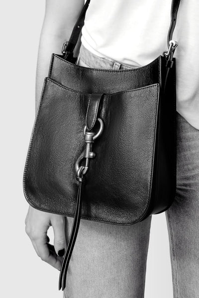 Megan Studded Soft Small Feed Crossbody