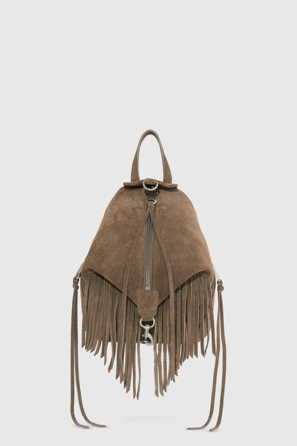 Convertible Mini Julian Backpack With Fringe