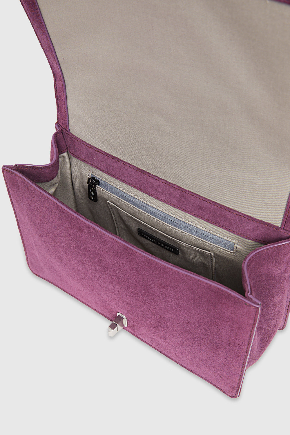 Chevron Quilted Love Crossbody