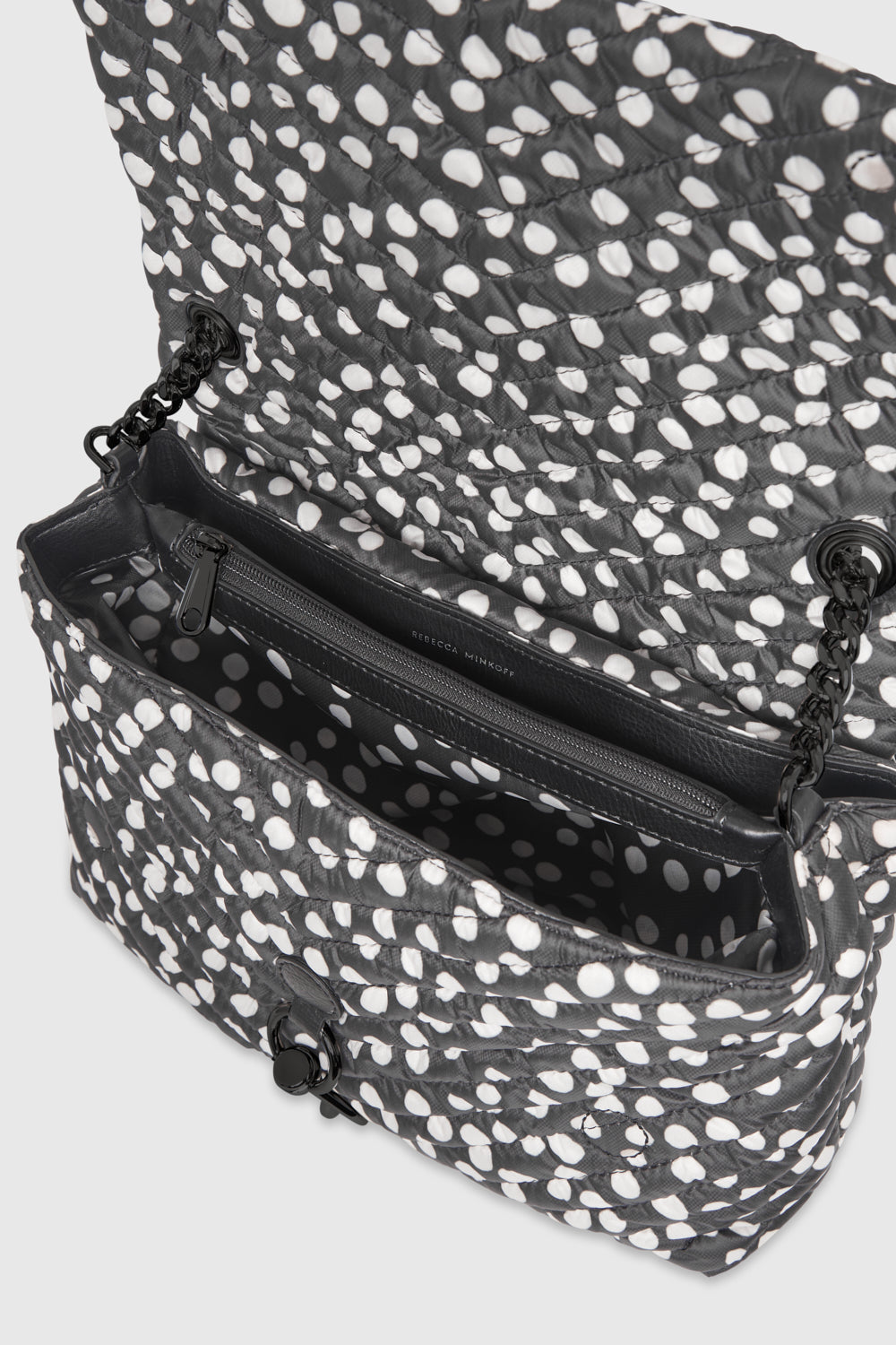 Edie Nylon Jumbo Flap Shoulder Bag