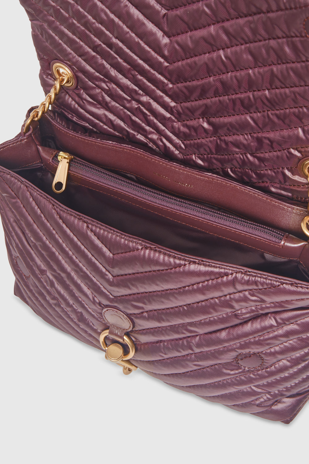 Edie Nylon Jumbo Flap Shoulder Bag