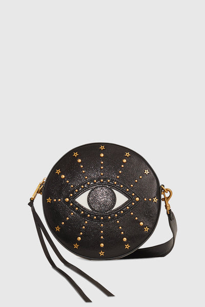 Evil Eye Circle Crossbody