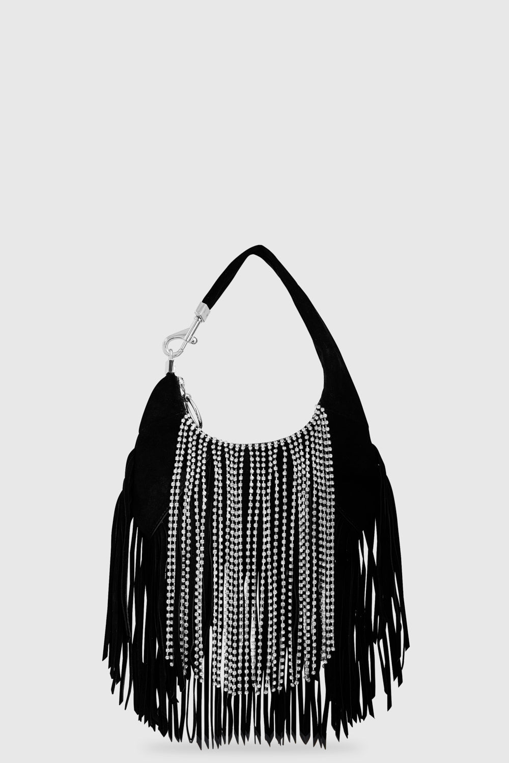 Mini Croissant With Crystal Fringe