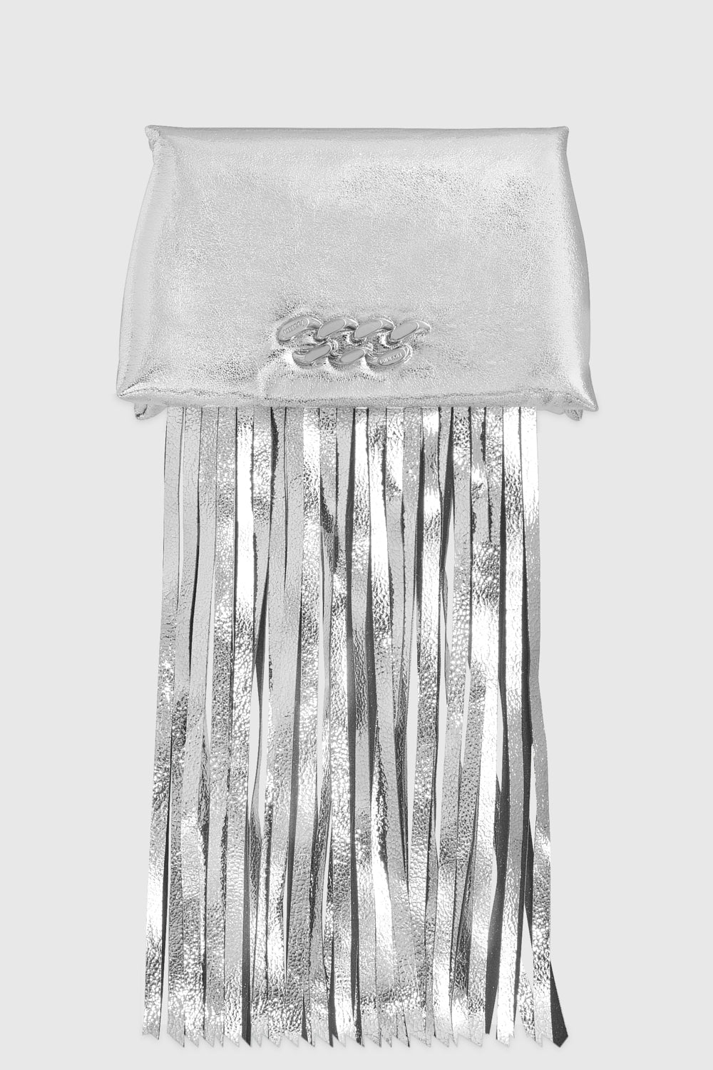 Pillow Clutch With Fringe