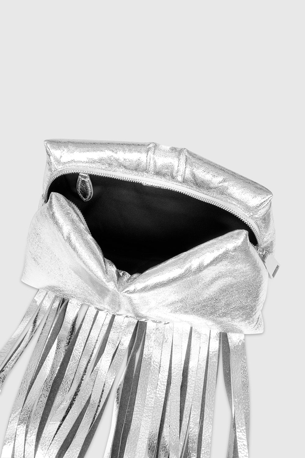 Pillow Clutch With Fringe