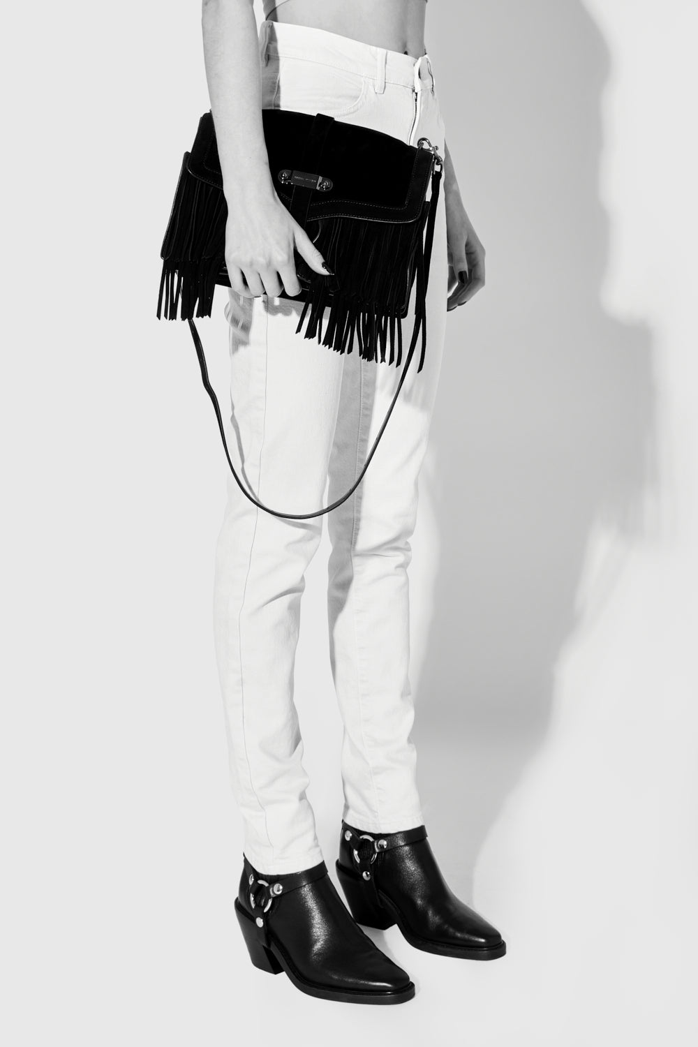 I.D. Shoulder With Fringe