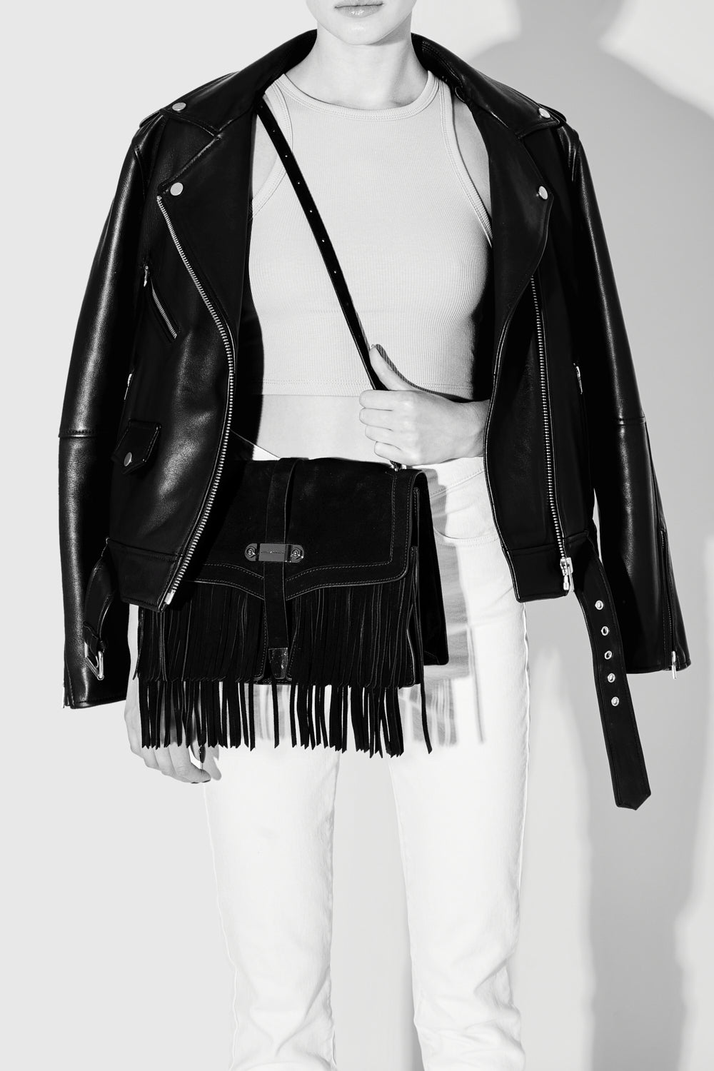 I.D. Shoulder With Fringe