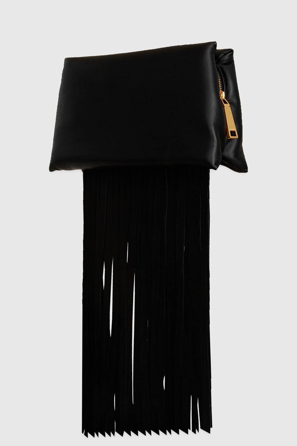 Pillow Clutch With Fringe