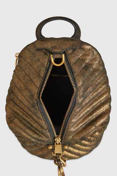 Small Julian Chevron Quilted Backpack