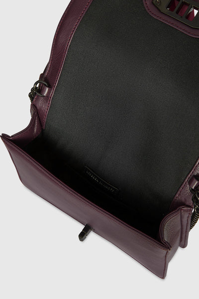 Chevron Quilted Small Love Crossbody