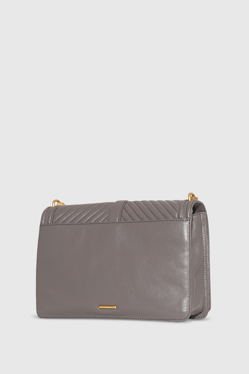 Chevron Quilted Jumbo Love Crossbody