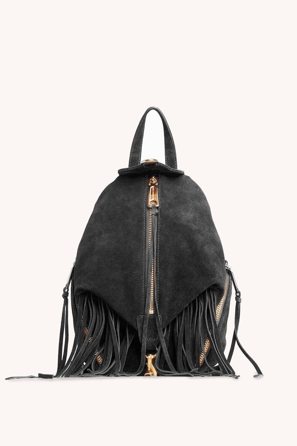 Convertible Mini Julian Backpack With Fringe