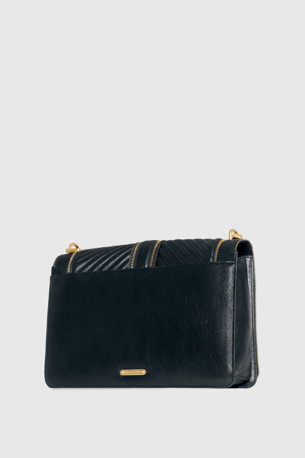 Chevron Quilted Zip Jumbo Love Crossbody