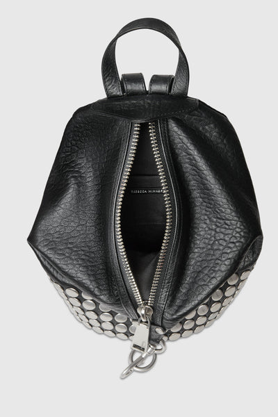 Medium Julian Zipped Backpack with Studs