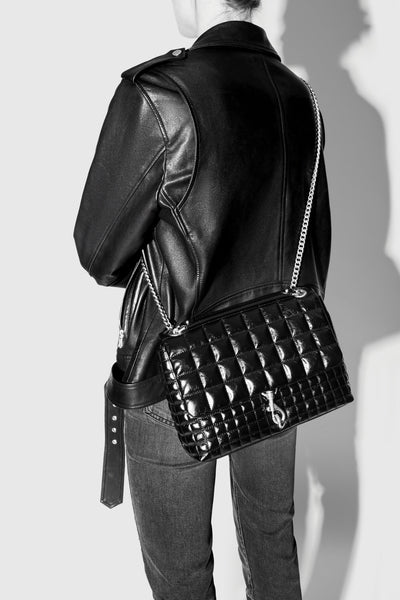 Edie Square Flap Shoulder Bag