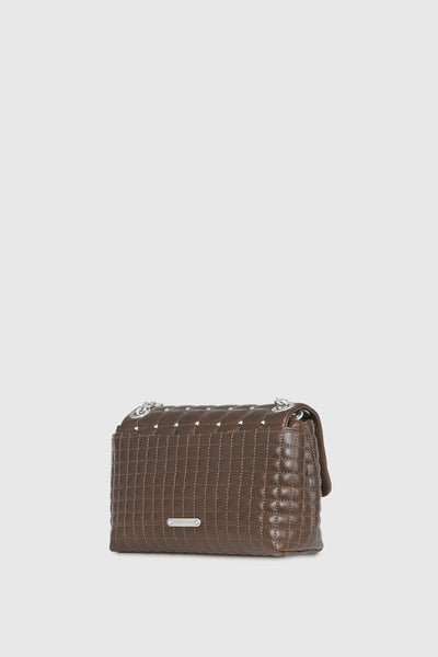 Edie Square Crossbody With Studs