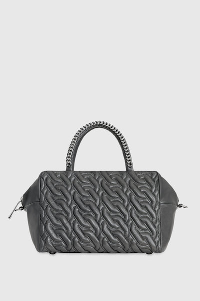 Puff Chain Quilt Satchel