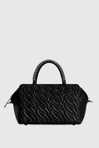 Puff Chain Quilt Satchel
