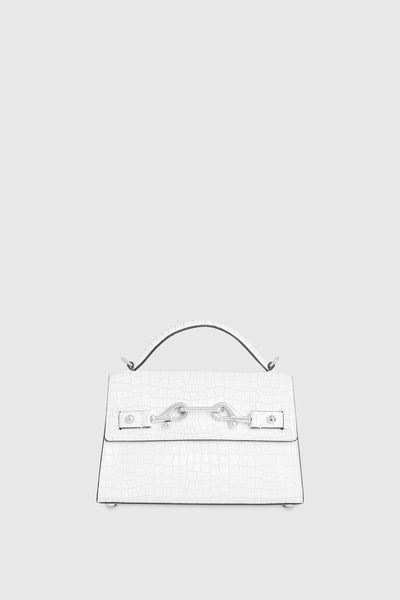Lou Top Handle Crossbody with Chain