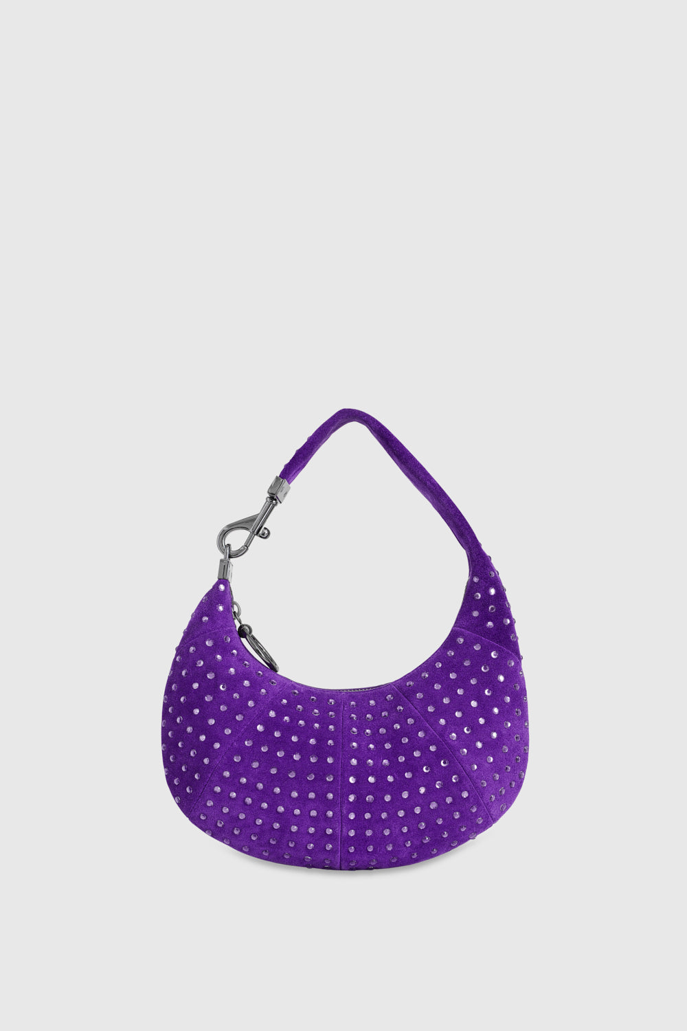 Crystal Studded Mini Croissant