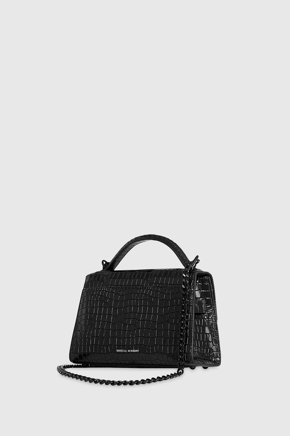 Lou Top Handle Crossbody with Chain