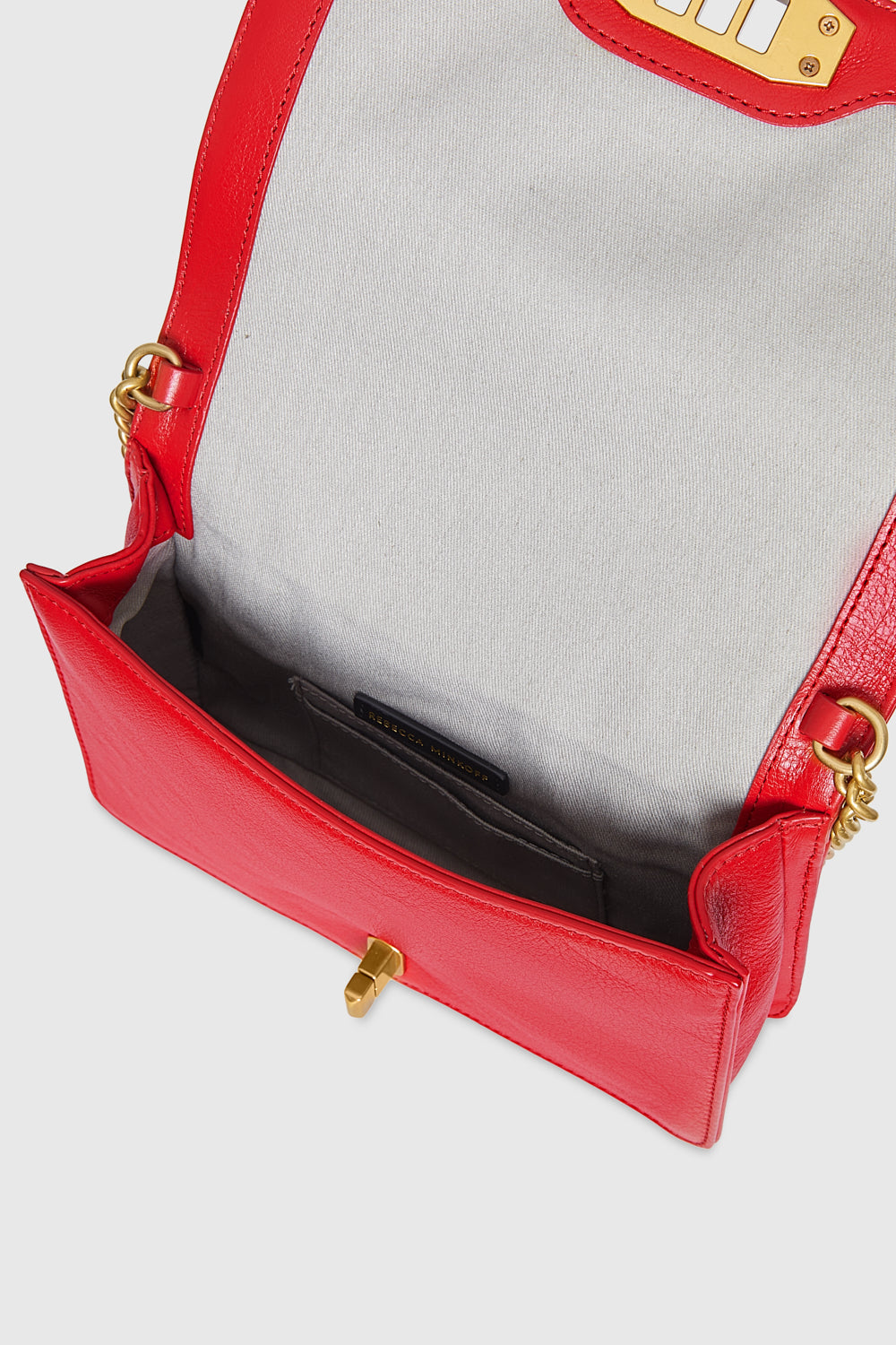 Small Love Crossbody with Square Crystals