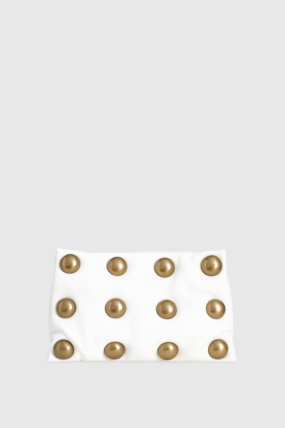 Bubble Stud Pillow Clutch