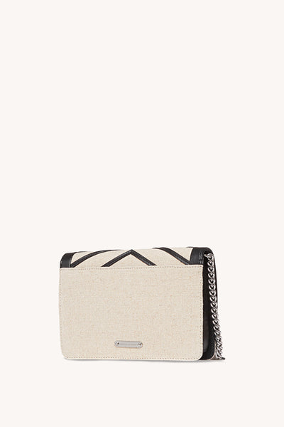 Chevron Quilted Small Love Crossbody