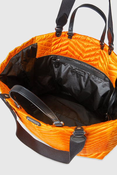 Quilted Nylon Sienna Tote