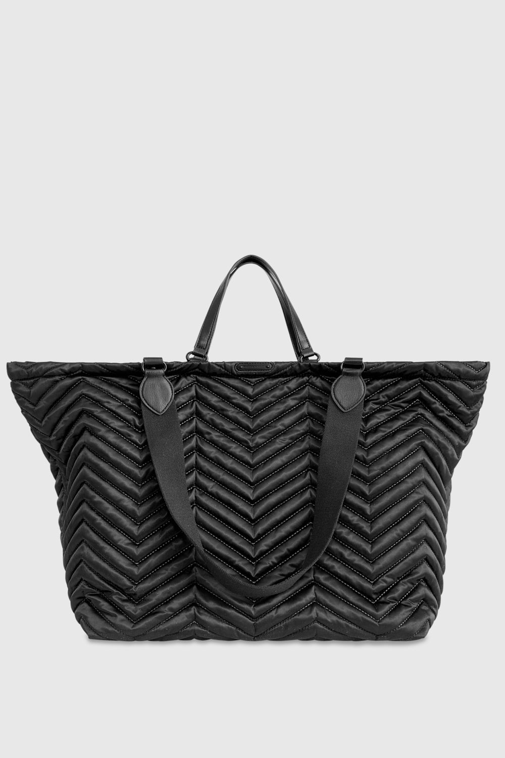 Quilted Nylon Sienna Tote