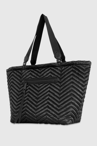 Quilted Nylon Sienna Tote