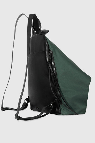 Jumbo Zipped Nylon Backpack