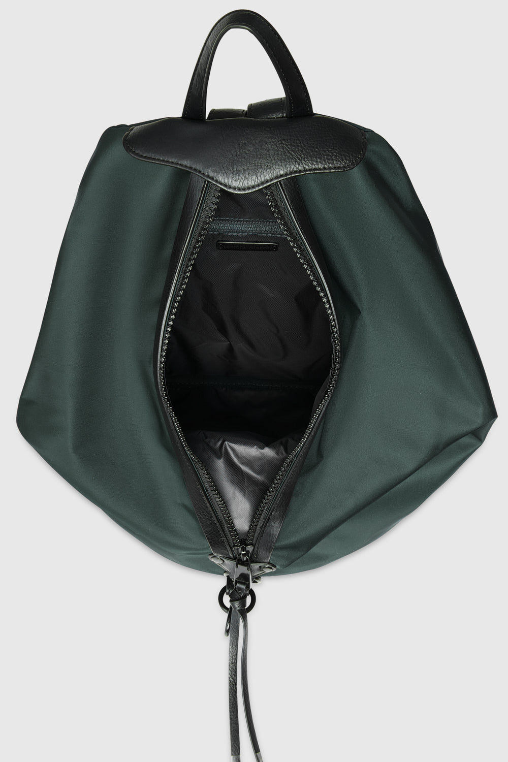 Jumbo Zipped Nylon Backpack