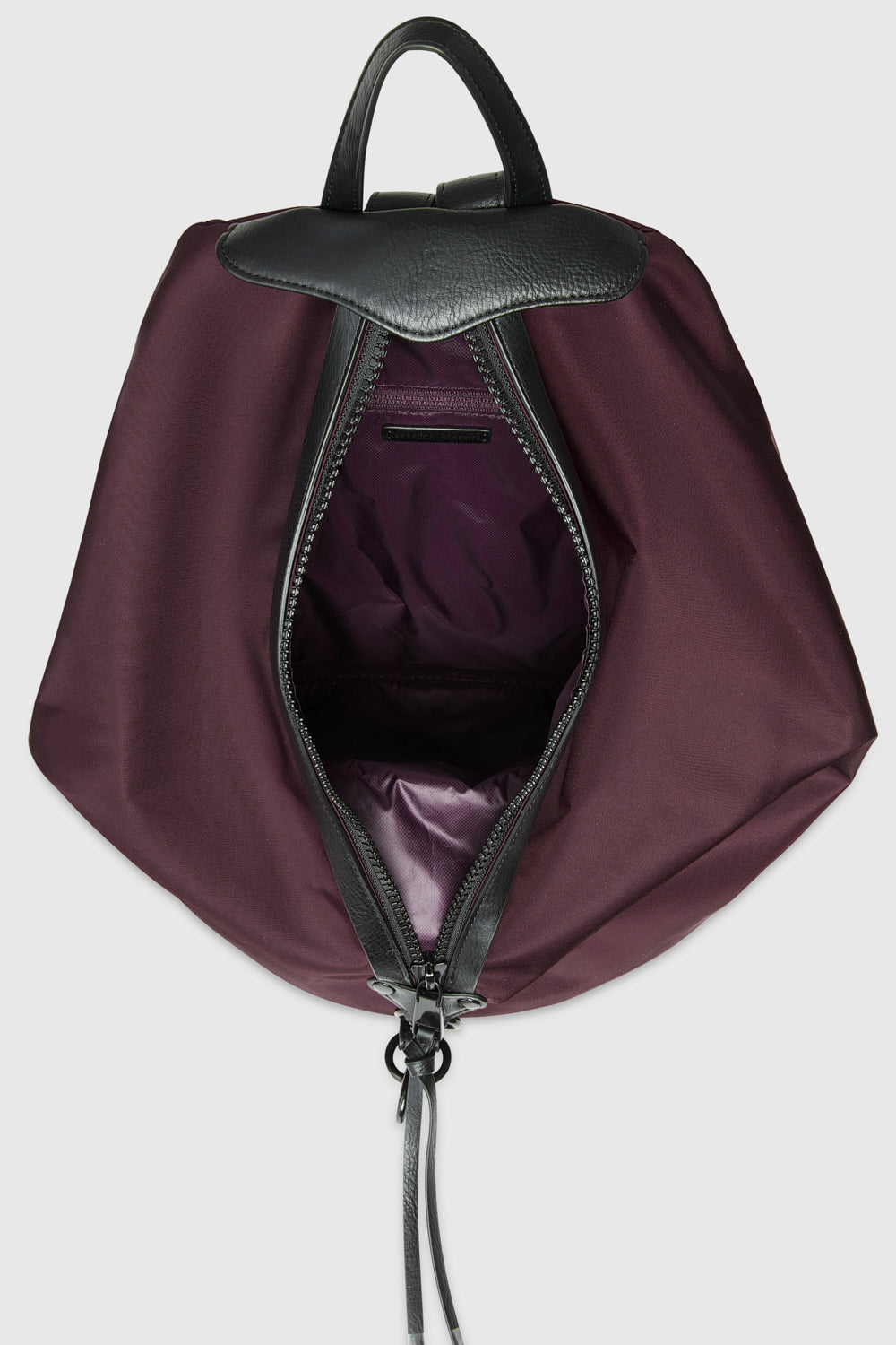 Jumbo Zipped Nylon Backpack