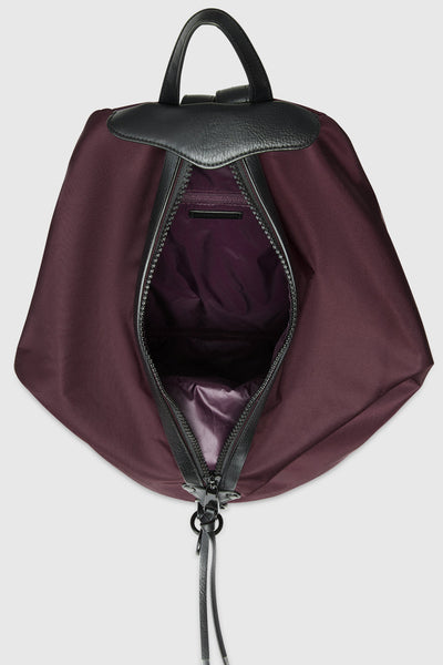 Jumbo Zipped Nylon Backpack