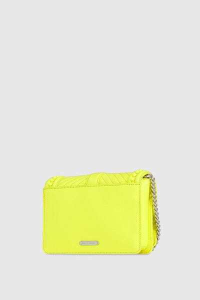 Small Chevron Love Crossbody With Studs