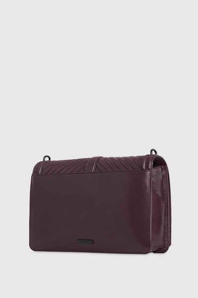 Chevron Quilted Jumbo Love Crossbody