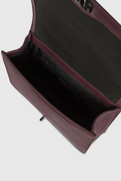 Chevron Quilted Jumbo Love Crossbody