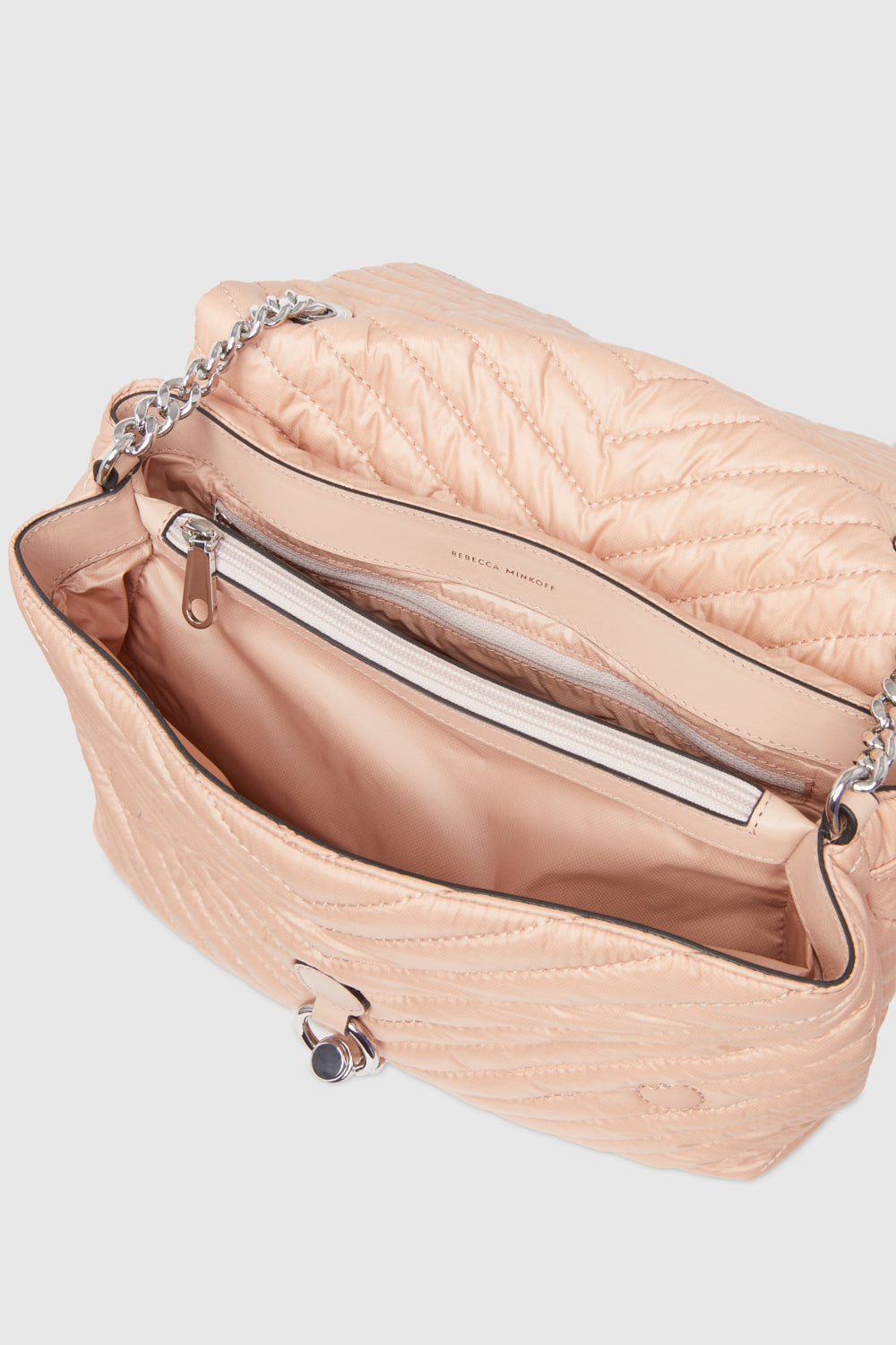 Edie Nylon Jumbo Flap Shoulder Bag